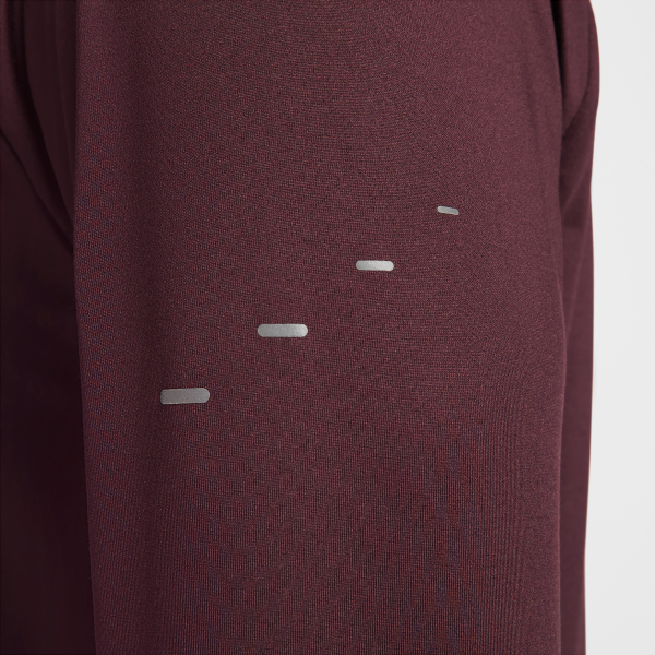 Nike Dri Fit T Shirts Men's Bright Burgundy Red Stand Collar Moderate - View 5
