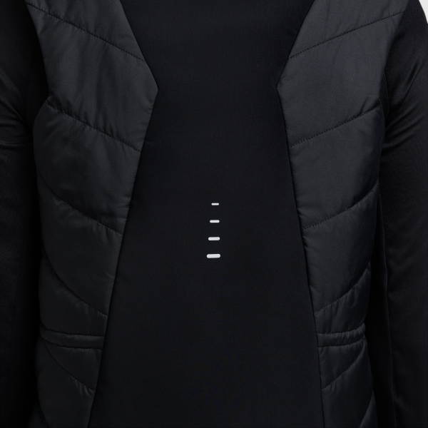Nike Therma Vests Women's Black Stand Collar Moderate Other - View 9