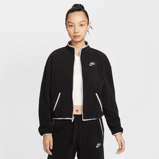 Nike Jackets Women's Black Stand Collar Moderate Other - View 1