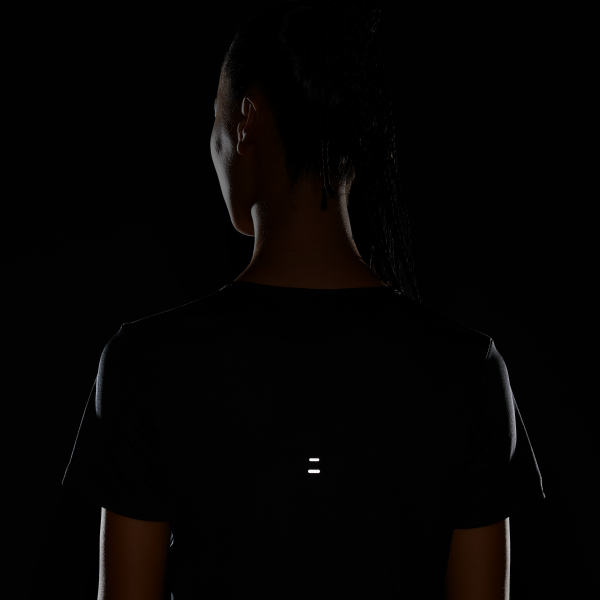 Nike T Shirts Women's Black Crew Neck Moderate - View 7