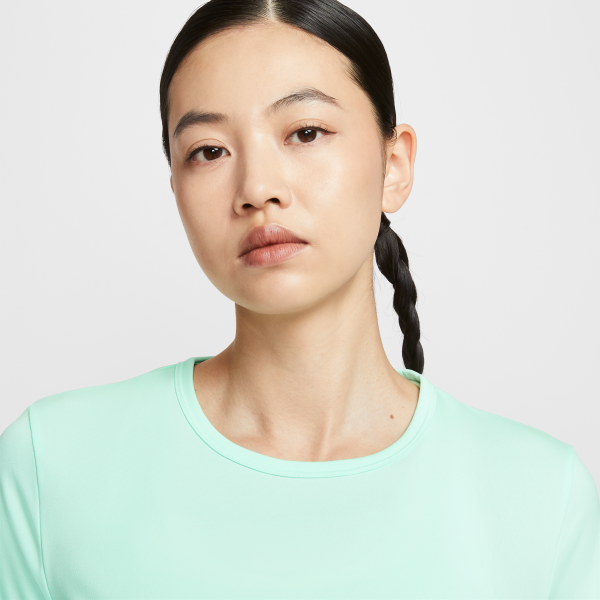 Nike T Shirts Women's Mint Foam/white Crew Neck Moderate - View 3