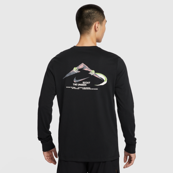 Nike Trail Men's Dri FIT Long Sleeve Running T Shirt - View 2