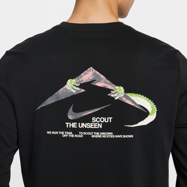 Nike Trail Men's Dri FIT Long Sleeve Running T Shirt - View 5