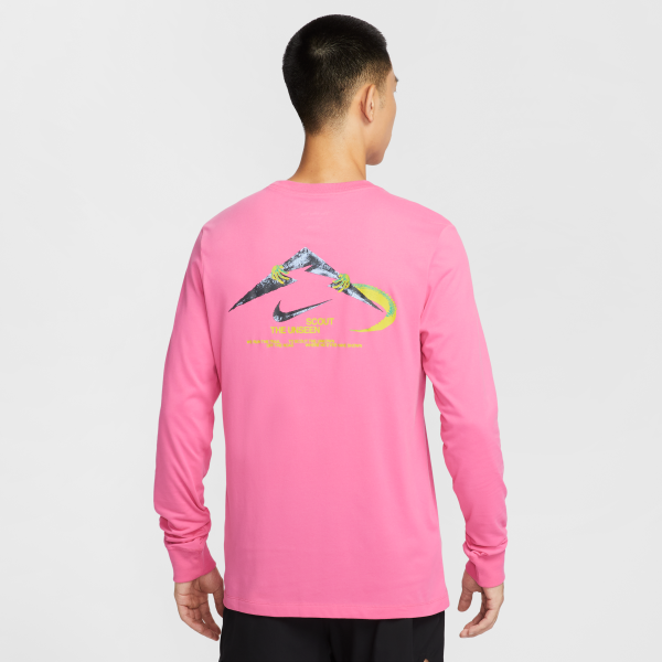 Nike Trail Men's Dri FIT Long Sleeve Running T Shirt - View 2