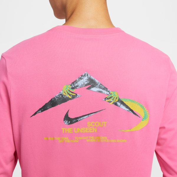 Nike Trail Men's Dri FIT Long Sleeve Running T Shirt - View 5