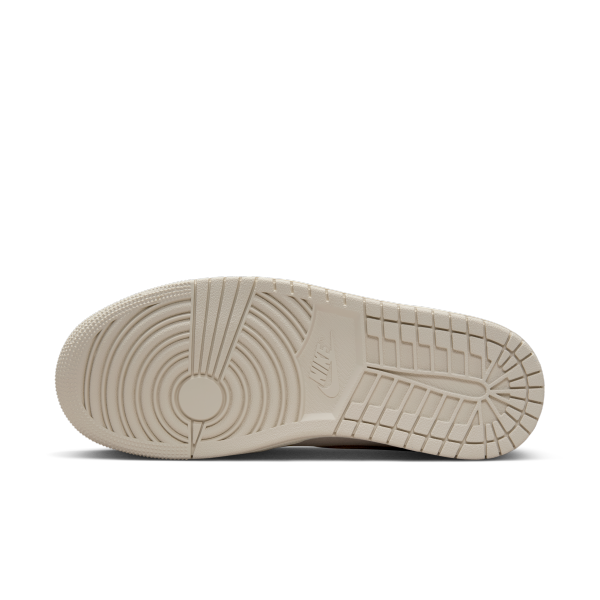 Jordan Air Jordan 1 Leather Breathable Low top Vintage Basketball Shoes Women's Beige - View 2