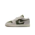 Jordan Air Jordan 1 Low top Children's Basketball Shoes Gray Green