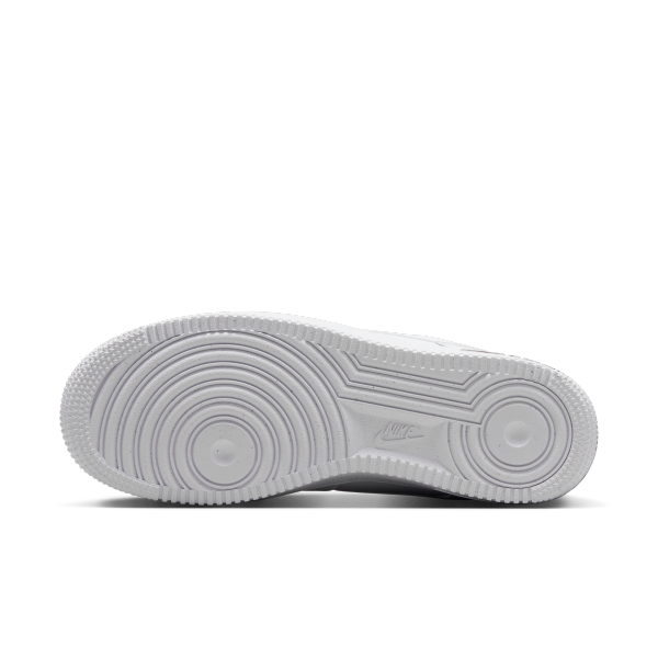 Nike Air Force 1 Leather Skateboard Shoes White Red — Rescued #1
