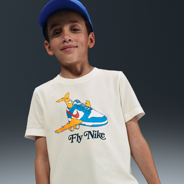 Nike Kids T Shirts Crew Neck - View 1