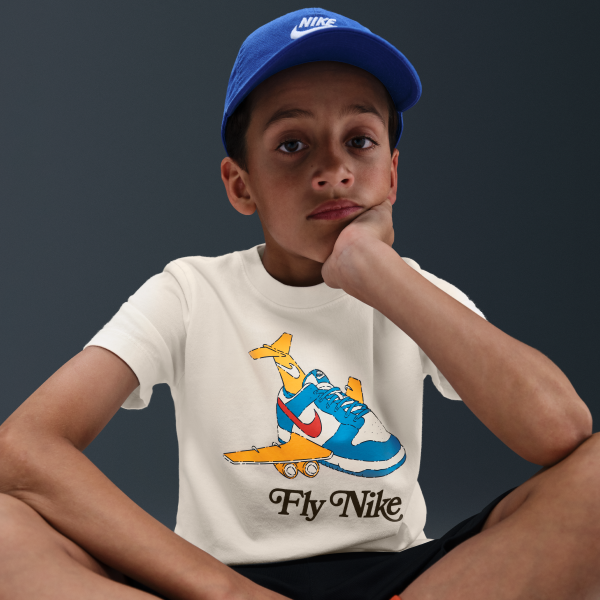 Nike Kids T Shirts Crew Neck - View 3