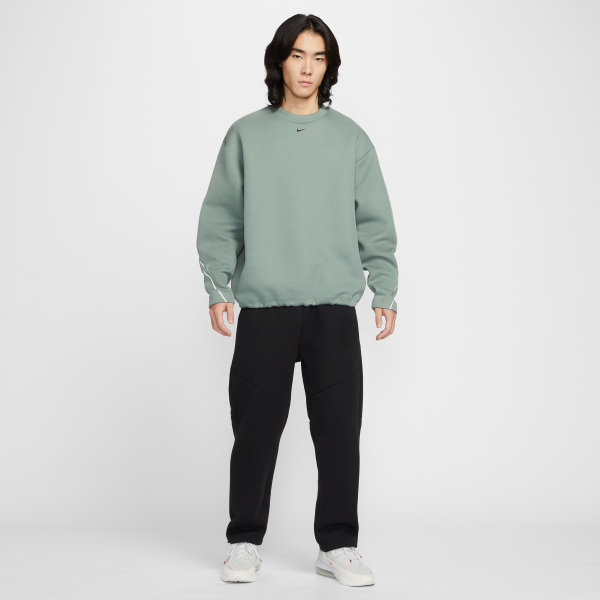 Nike Sweatshirts Men's Earth Green Crew Neck Moderate - View 9