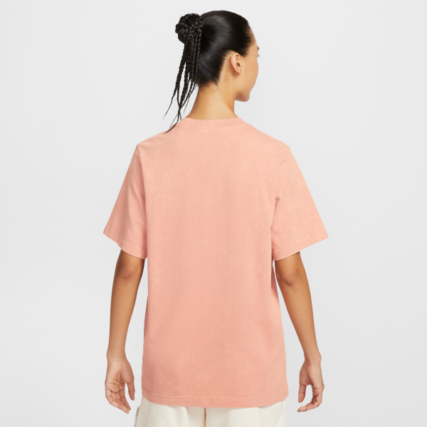Nike T Shirts Women's Rose Gold Crew Neck Moderate - View 2