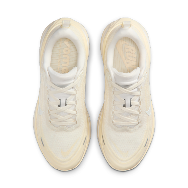 Nike Vomero Plus Breathable Reflective Rebound ZoomX Casual Training Running Shoes Women's Beige White - View 4