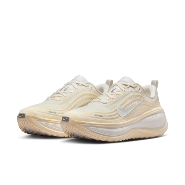 Nike Vomero Plus Breathable Reflective Rebound ZoomX Casual Training Running Shoes Women's Beige White - View 5