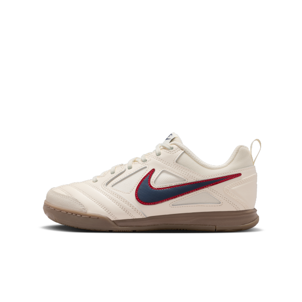 Nike Gato Low top Kids Lifestyle Shoes Beige Unisex - View 1
