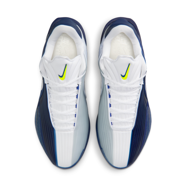 Nike GT Cut 3 Turbo Breathable Basketball Shoes Unisex Blue White - View 4