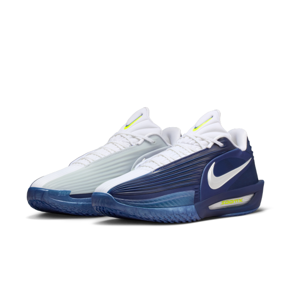 Nike GT Cut 3 Turbo Breathable Basketball Shoes Unisex Blue White - View 5