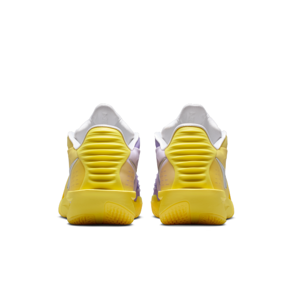 Nike GT Cut 3 Turbo Basketball Shoes Unisex White Yellow Purple - View 6