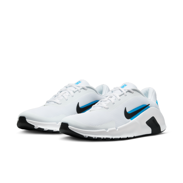 Nike Flex Train Breathable Support Running Shoes Men's White - View 5