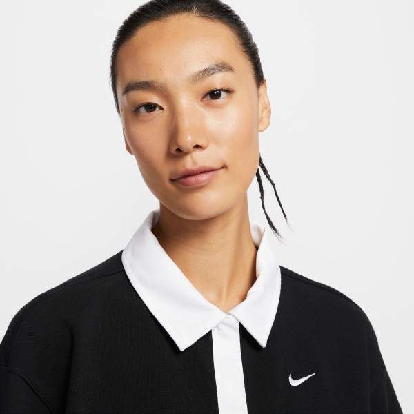 Nike Sportswear Women's Oversized Short Sleeve Polo Top - View 3