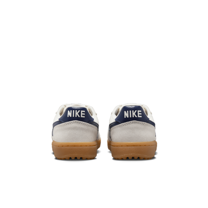 Nike Field General Slip Resistant Abrasion Resistant Low top Kids Lifestyle Shoes Beige/Dark Blue Unisex - View 6