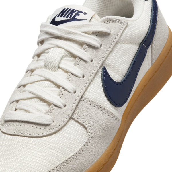 Nike Field General Slip Resistant Abrasion Resistant Low top Kids Lifestyle Shoes Beige/Dark Blue Unisex - View 7