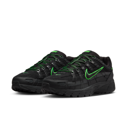 Nike P 6000 Abrasion Resistant Low top Casual Running Shoes Men's Black - View 5