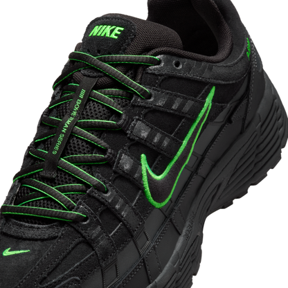 Nike P 6000 Abrasion Resistant Low top Casual Running Shoes Men's Black - View 7