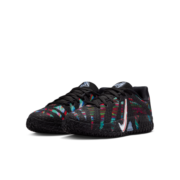 Nike Ja Morant 3 Low top Children's Basketball Shoes Black White Red Unisex - View 5