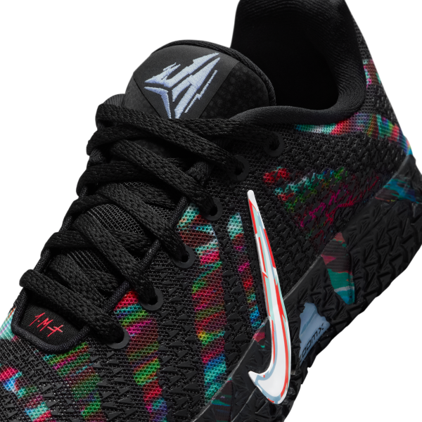 Nike Ja Morant 3 Low top Children's Basketball Shoes Black White Red Unisex - View 7