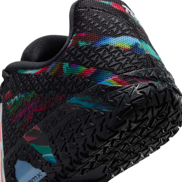 Nike Ja Morant 3 Low top Children's Basketball Shoes Black White Red Unisex - View 8
