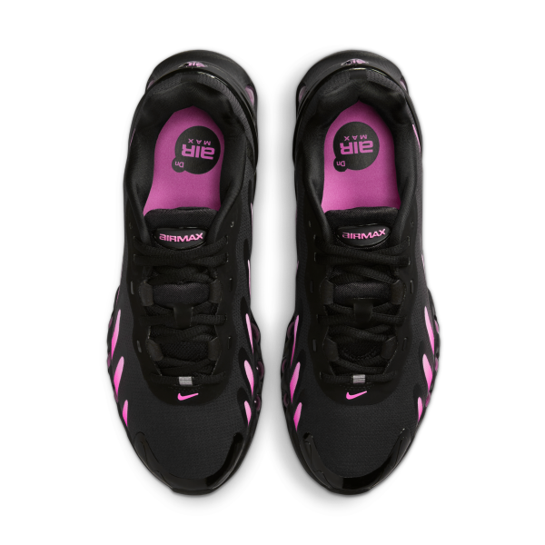Nike Air Max Dn8 Abrasion Resistant Low top Running Shoes Women's Black - View 4