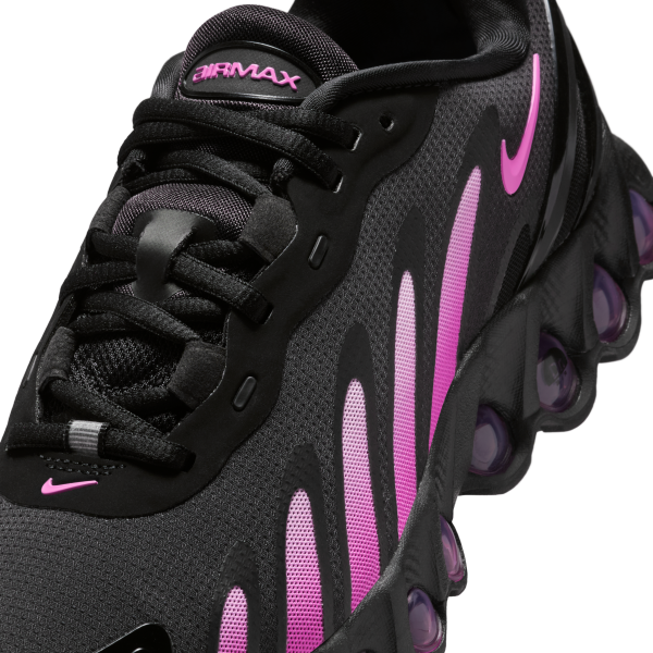 Nike Air Max Dn8 Abrasion Resistant Low top Running Shoes Women's Black - View 7