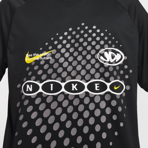 Nike T Shirts Men's Black Moderate - View 4