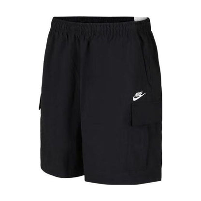 Nike Club Utility Shorts 'Black/White'