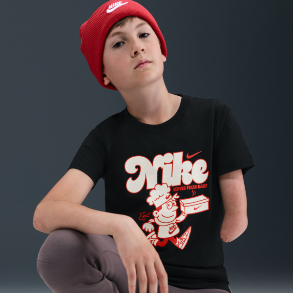 Nike Kids T Shirts Crew Neck - View 3