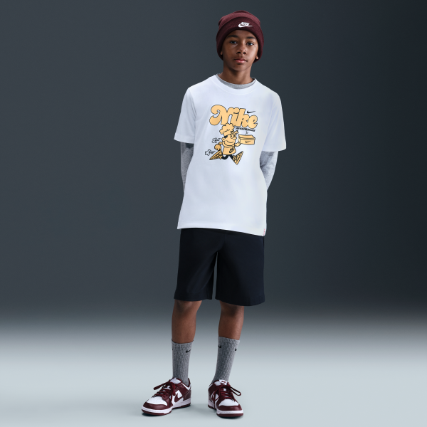Nike Kids T Shirts Crew Neck Moderate - View 4