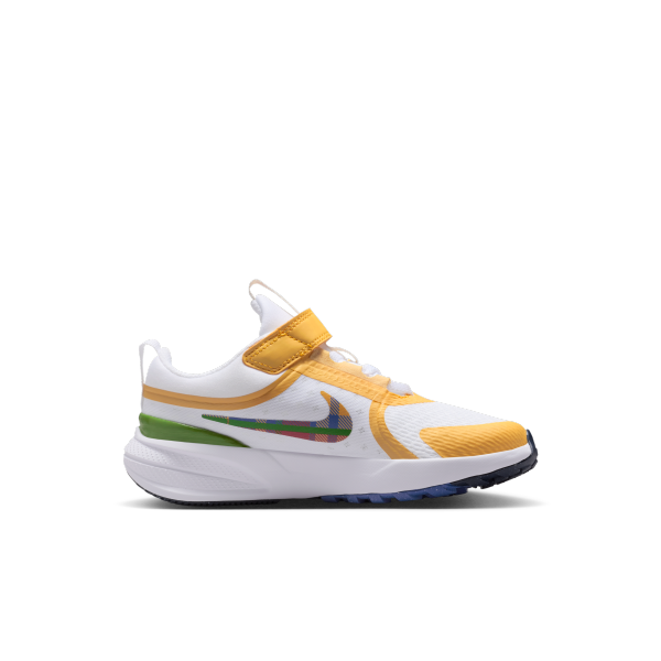 Nike Star Runner 5 Low top Kids' Running Shoes White Yellow Kids' - View 3