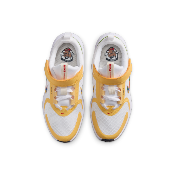 Nike Star Runner 5 Low top Kids' Running Shoes White Yellow Kids' - View 4