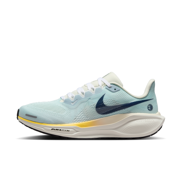 Nike Pegasus 41 Abrasion Resistant Low top Casual Running Shoes Women's Blue - View 1