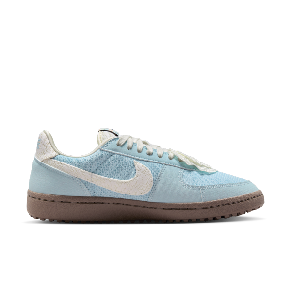 Nike Field General Abrasion Resistant Low top Skateboard Shoes Women's Blue - View 3