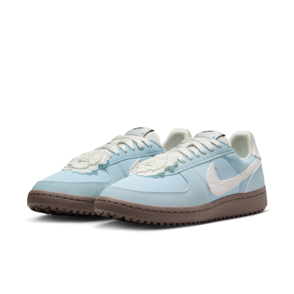 Nike Field General Abrasion Resistant Low top Skateboard Shoes Women's Blue - View 5