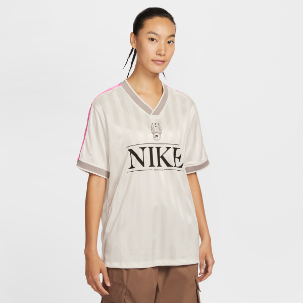 Nike Sportswear Women's V Neck Jersey Top - View 1