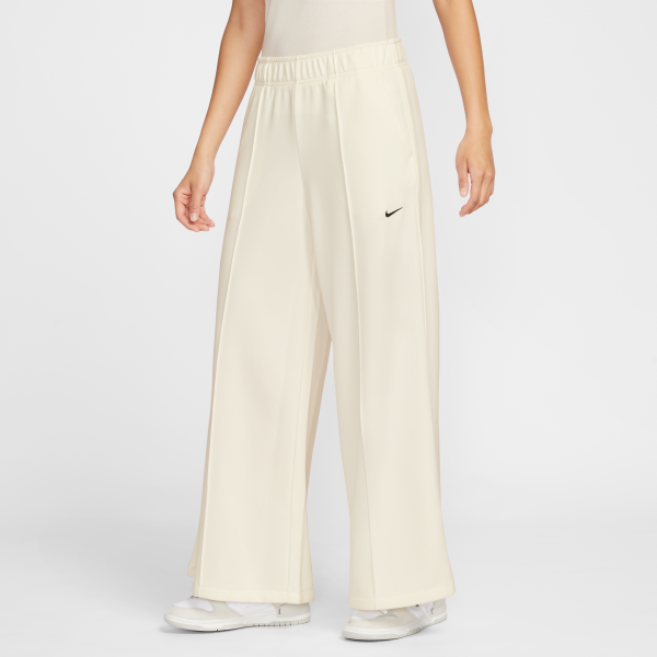 Nike Casual Pants Women's Ecru Moderate Wide Leg Pants - View 1