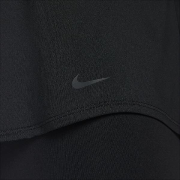 Nike T Shirts Women's Black Crew Neck Moderate - View 4