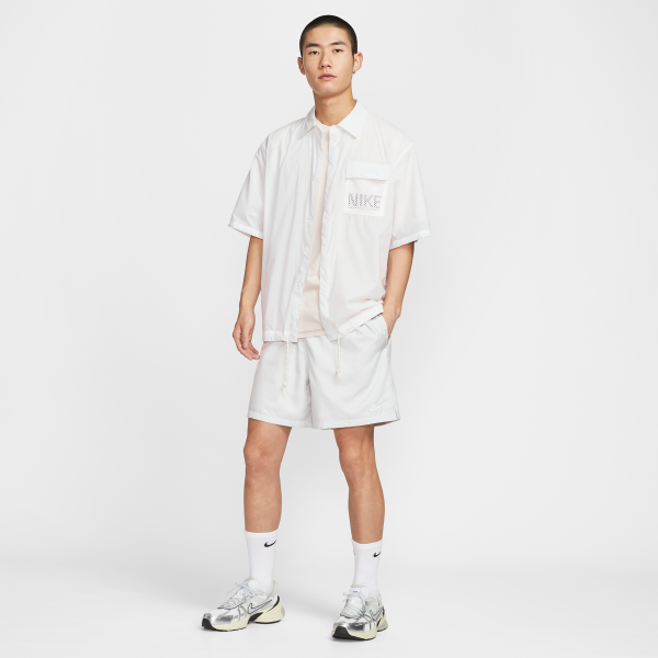 Nike Shirts Men's White Lapel Moderate - View 7