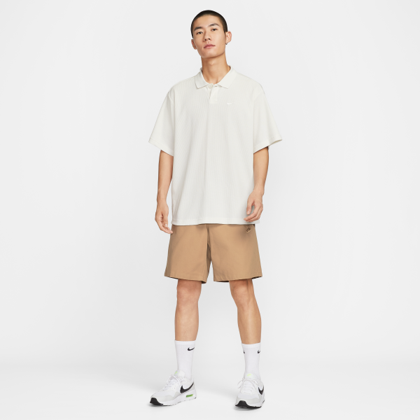 Nike Polo Shirts Men's White Polo Collar Moderate - View 6