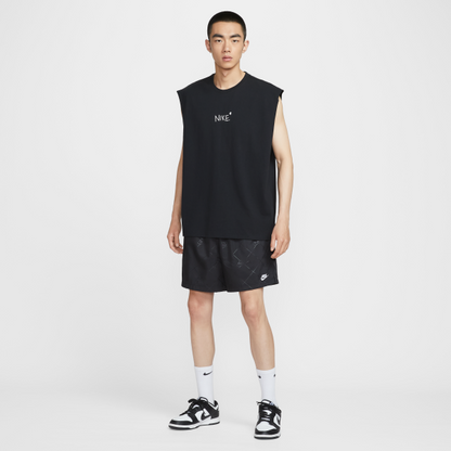 Nike Tank Tops Men's Black Crew Neck Moderate Sleeveless - View 5