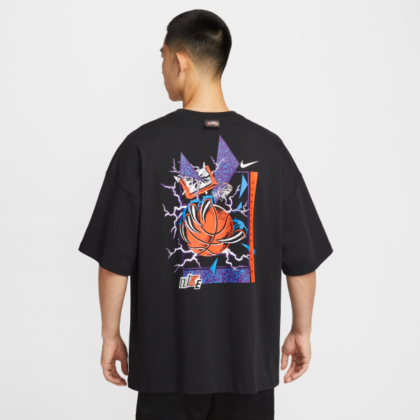 Nike T Shirts Men's Black Crew Neck - View 1