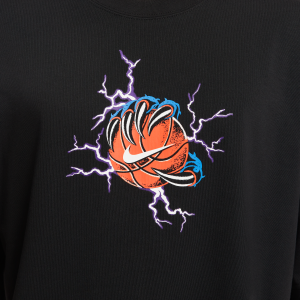 Nike T Shirts Men's Black Crew Neck - View 4
